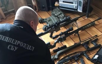 В Одессе изъяли крупный арсенал оружия