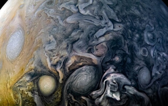 NASA показало северное полушарие Юпитера