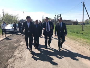 Губернатор приехал с визитом в Мелитопольский район (фото)