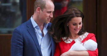Кейт Миддлтон родила: появились первые фото новорожденного принца