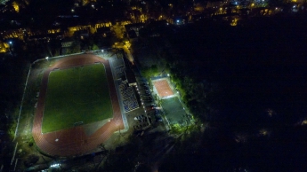 Появились завораживающие фото ночного Мелитополя с высоты