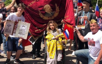Россияне прошлись по улицам Лиссабона с флагами ЛДНР