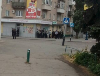 Полиция в Мелитополе перешла на усиленный вариант несения службы
