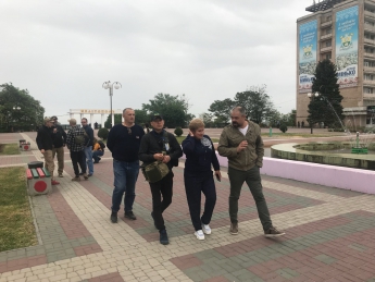 Бердянские участники АТО вместе с Виталием Олешко приехали в Мелитополь (фото)