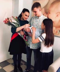 Бывшая жена экс-мэра Запорожья в третий раз стала мамой