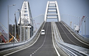 В РФ назвали самое частое нарушение ПДД на Керченском мост
