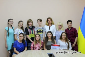 Мелитопольские школьники участвуют в международном пилотном проекте (фото)