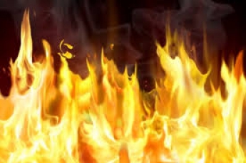 В Акимовском районе горел частный дом, хозяин с травмами в больнице