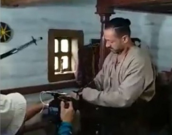 В Запорожье турки снимают фильм о казацком боевом искусстве