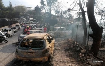Украина предложила Греции помощь в тушении пожаров