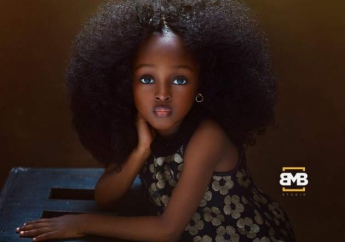 5-летнюю нигерийку назвали самой красивой девочкой в мире. Фото