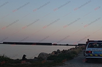 В Бердянске на берег вытащили труп мужчины