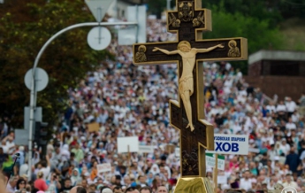 На Крестный ход вышли 250 тысяч верующих - УПЦ