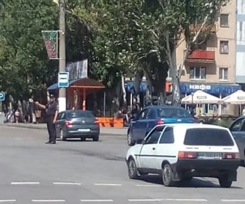 В Мелитополе из-за аварии в электросети не работали светофоры (фото)