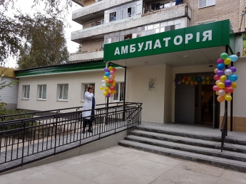 Появились первые фото с открытия новой амбулатории в Мелитополе