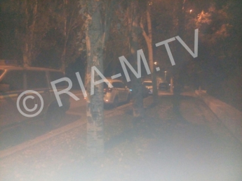 В Мелитополе в праздничную ночь стреляли во дворе многоэтажки (фото)