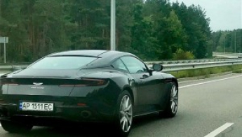 Новый суперкар «Aston Martin» принадлежит компании отца запорожского депутата