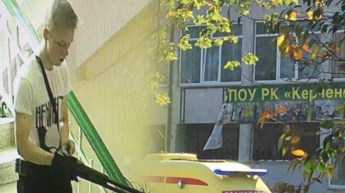 На видео расстрела в Керчи обнаружили странного человека (фото)