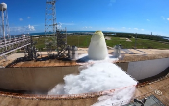 NASA показало, как на стартовой площадке "убивают" шум ракет (видео)