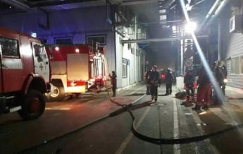 Пожар на маслоперерабатывающем заводе под Одессой потушили