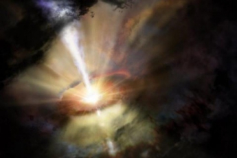 Ученые обнаружили гигантскую галактику-"фонтан" (фото)