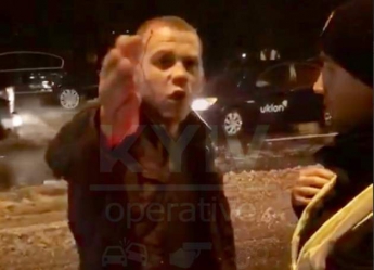 Я из прокуратуры: в Киеве пьяный водитель устроил месиво из машин. Видео