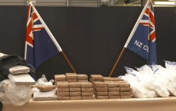 В Новой Зеландии изъяли самую крупную в истории страны партию кокаина (видео)