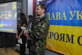 Песня, посвященная Героям Майдана, до слез растрогала мелитопольцев (фото, добавлено видео)