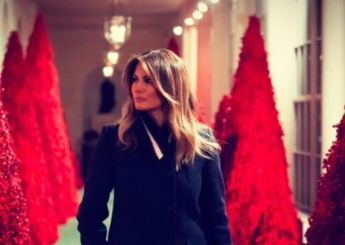 Мелания Трамп украсила Белый дом к Рождеству (фото)
