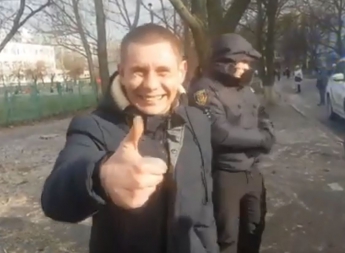В Запорожской области возле школы задержали мужчину с наркотиками (Видео)