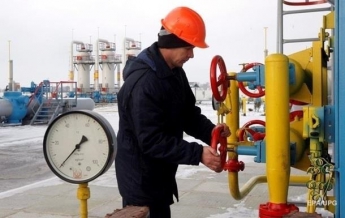 Запасы газа в Украине сократилась до 49%