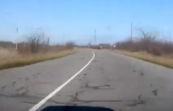 Дорогу из Кирилловки в Акимовку во время военного положения показали в сети (видео)