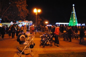 В Мелитополе на площади сегодня начинается праздничная ярмарка
