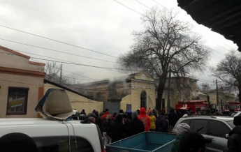 В Одессе горел зоопарк (фото)