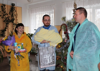 В Мелитополе первенец 2019 года родился под громыхание новогодних салютов (фото, видео)