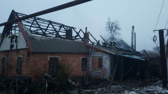 Житель Запорожской области остался без крыши над головой