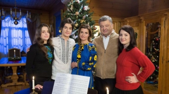 Петр Порошенко поздравил украинцев с Рождеством