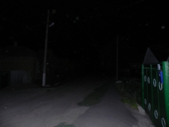 На каких улицах сегодня в Мелитополе ночью отключат уличное освещение