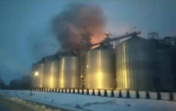 Под Львовом загорелся завод по производству подсолнечного масла