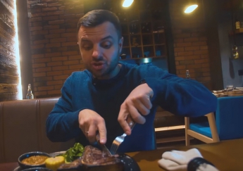 Экскурсия по "Запорожстали" и обед в дорогом ресторане обошелся блогеру в 650 гривен (Видео)
