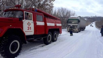 В Днепропетровской области столкнулись сразу 10 автомобилей