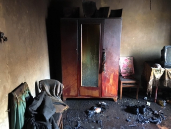 В Запорожской области пожар забрал жизнь 65-летнего мужчины