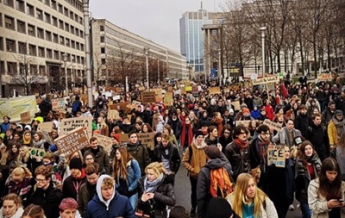 В Бельгии проходит марш в защиту климата (фото)