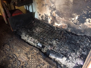 В собственном доме заживо сгорели отец и сын (фото)