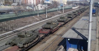 Россия гонит танки к границам Украины: фото