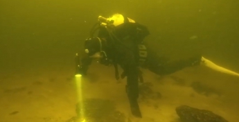 Запорожский дайвер показал жизнь подводного мира Днепра – ФОТО, ВИДЕО