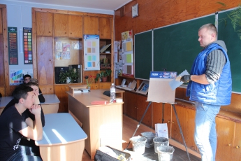 В Мелитополе предприниматели учат студентов, как правильно фасады зданий утеплять