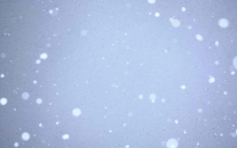 Прогнозы синоптиков иногда сбываются - в Мелитополе пошел снег