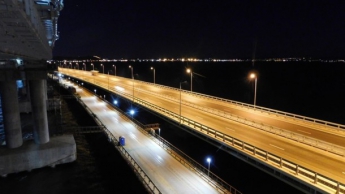 В Сети появились новые фото и видео Керченского моста