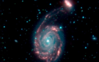 Телескоп запечатлел гибельное слияние галактик